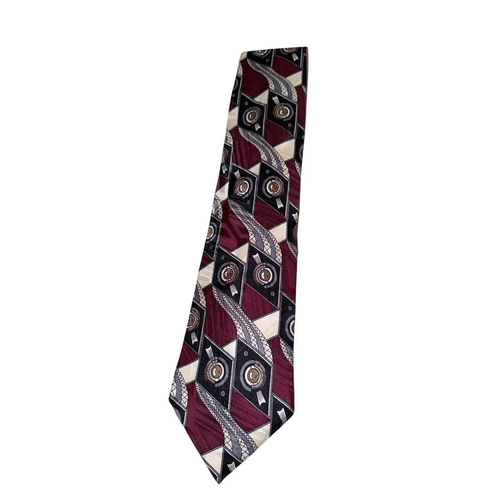 Vintage screenplay by Martin Wong men’s 100% silk neck tie 100% silk USA made
